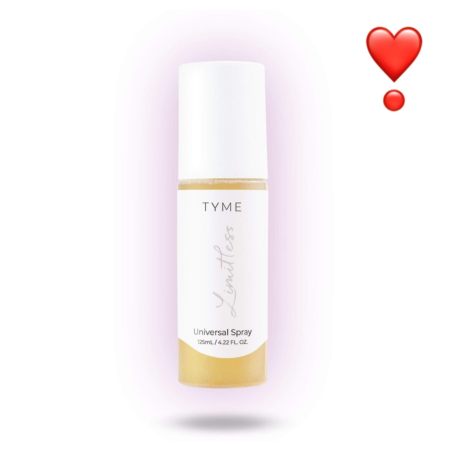 Front view of Limitless Universal Spray for hair.